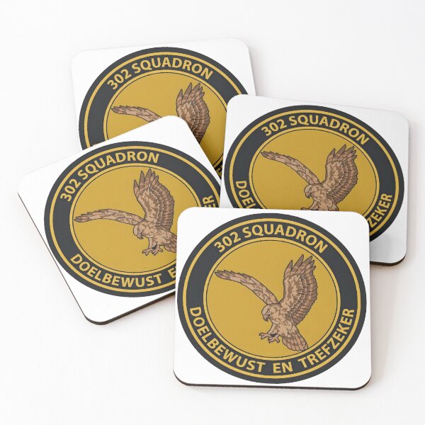 Item preview, Royal Netherlands Air Force 302 Squadron Emblem designed and sold by CharlieDesings.