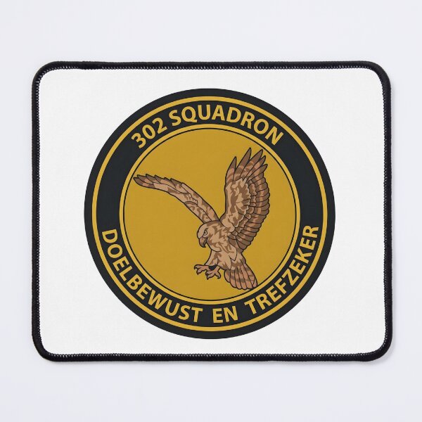 Item preview, Royal Netherlands Air Force 302 Squadron Emblem designed and sold by CharlieDesings.