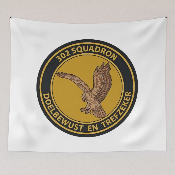 Item preview, Royal Netherlands Air Force 302 Squadron Emblem designed and sold by CharlieDesings.