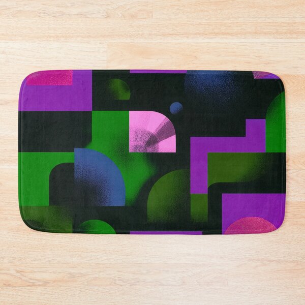 Item preview, Electric Violet Geometry Pattern designed and sold by joycrysstudio.