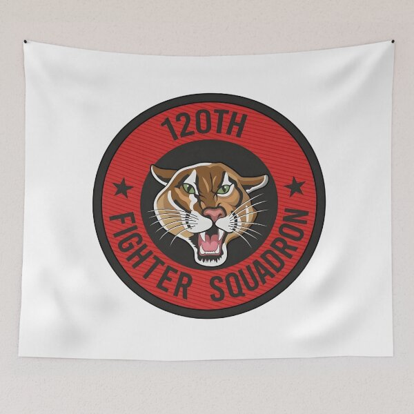 Item preview, 120th Fighter Squadron "Cougars" Emblem designed and sold by CharlieDesings.