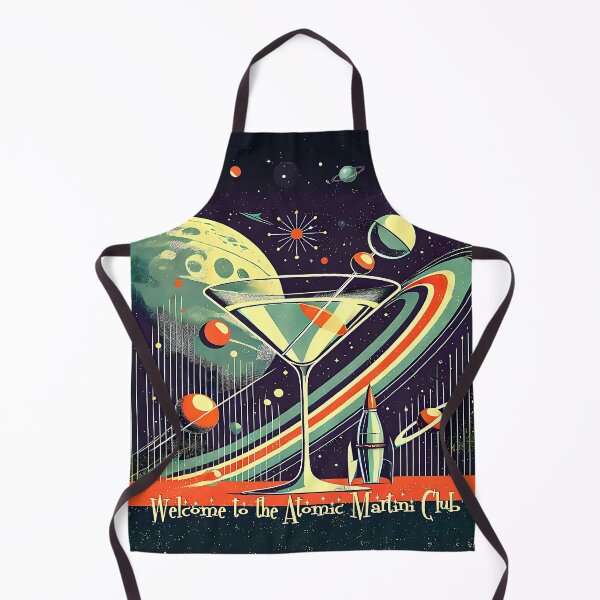 Item preview, Welcome To The Atomic Martini Club Retro Futuristic Space Age Launch designed and sold by Lee Hiller Designs.