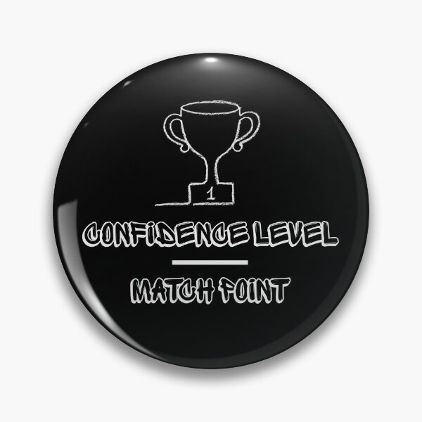 Item preview, Confidence Level: Match Point (trophy) designed and sold by RunningWhiskers.