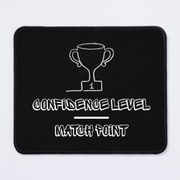 Item preview, Confidence Level: Match Point (trophy) designed and sold by RunningWhiskers.