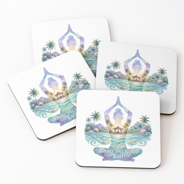 Item preview, Serenity Yoga Retreat, Bali designed and sold by DucksAbducted.