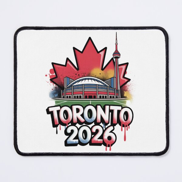 Item preview, Toronto 2026 CN Tower Stadium Skyline T-Shirt V15 designed and sold by DarylWelsh2024.