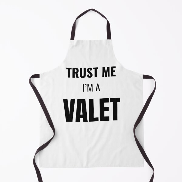 Item preview, Trust Me I'm a Valet (Black) designed and sold by ShipCrewNation.