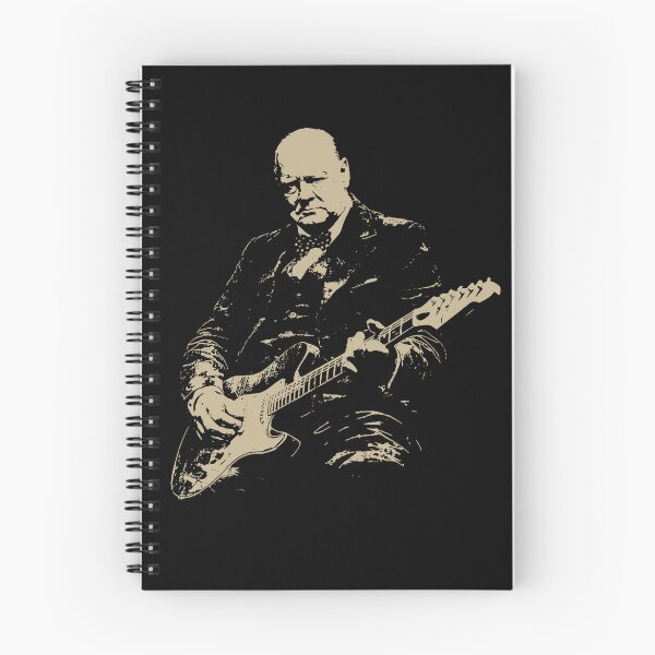 Item preview, Winston Churchill Playing Electric Guitar designed and sold by kennedy-brook.