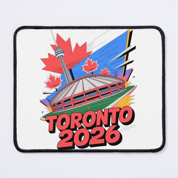 Item preview, Toronto 2026 CN Tower Stadium Skyline T-Shirt V16 designed and sold by DarylWelsh2024.