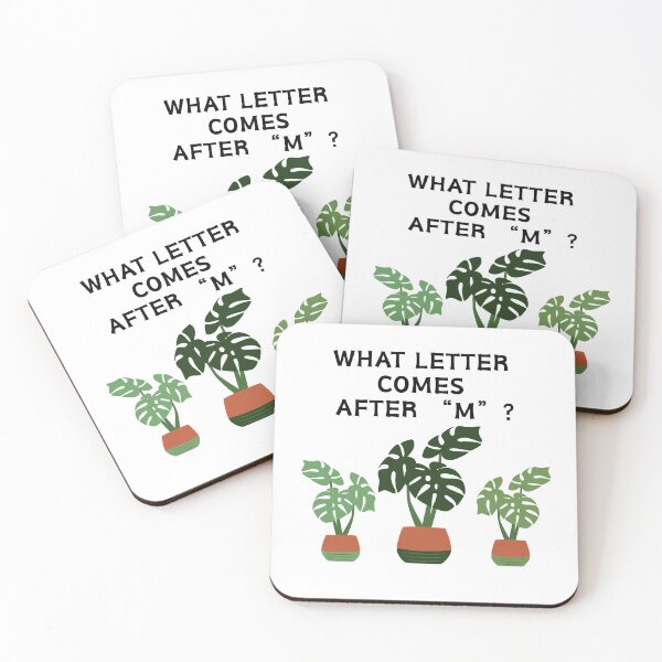 Item preview, What letter comes after "M"? designed and sold by PlantSholic.
