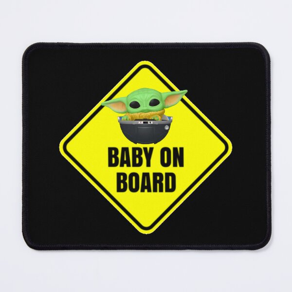 Item preview, Little Alien Baby On Board - Sci-Fi Child Star Car Warning Sign designed and sold by KAYAPO.