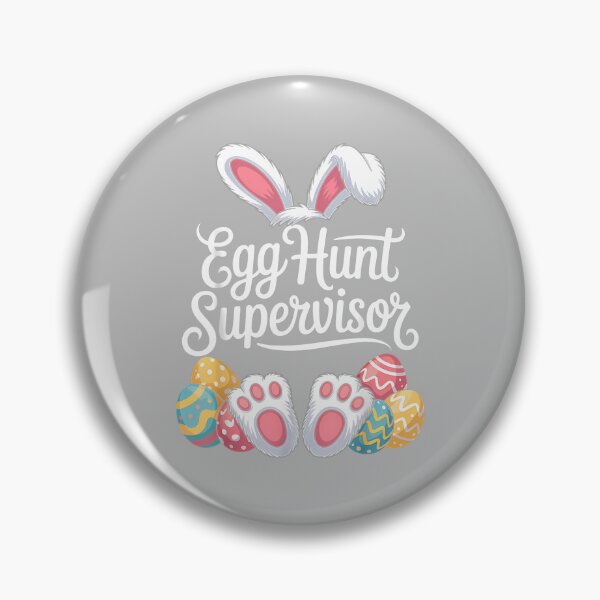 Item preview, Egg Hunt Supervisor Bunny Ears Funny Mom Dad Men Women Kids designed and sold by ArleneRowe.