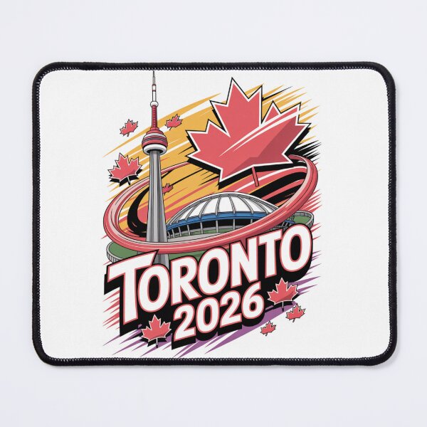 Item preview, Toronto 2026 CN Tower Stadium Skyline T-Shirt V18 designed and sold by DarylWelsh2024.