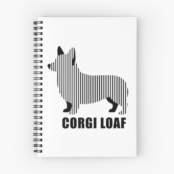 Item preview, Corgi Loaf - Minimalist Linear Dog Silhouette designed and sold by Pfotenfaden.