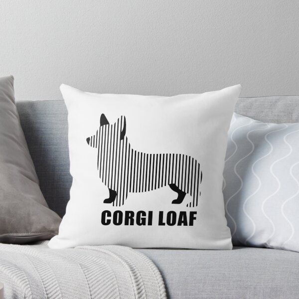 Item preview, Corgi Loaf - Minimalist Linear Dog Silhouette designed and sold by Pfotenfaden.