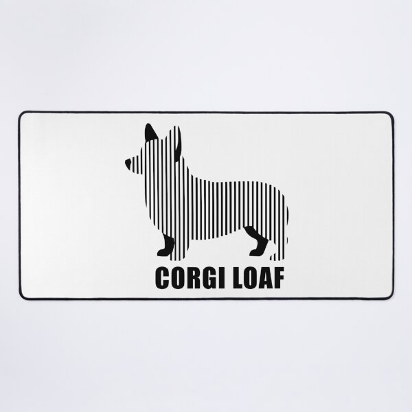 Item preview, Corgi Loaf - Minimalist Linear Dog Silhouette designed and sold by Pfotenfaden.