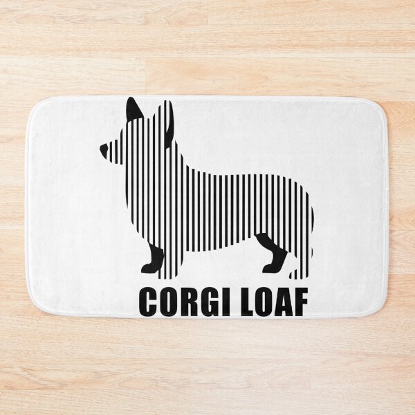 Item preview, Corgi Loaf - Minimalist Linear Dog Silhouette designed and sold by Pfotenfaden.