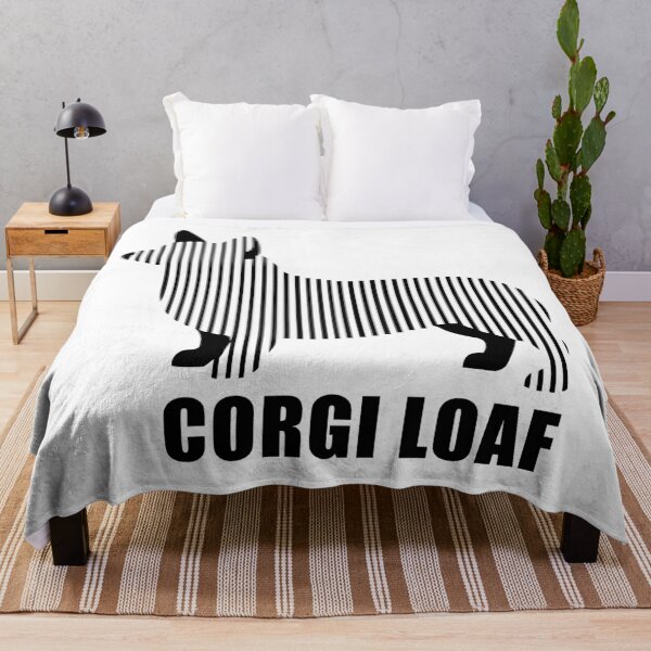 Item preview, Corgi Loaf - Minimalist Linear Dog Silhouette designed and sold by Pfotenfaden.