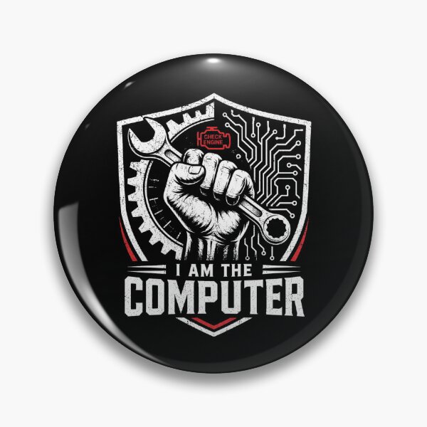 Item preview, Funny Car Mechanic Computer Graphic Retro Slogan For Gearhead designed and sold by clothesy7.