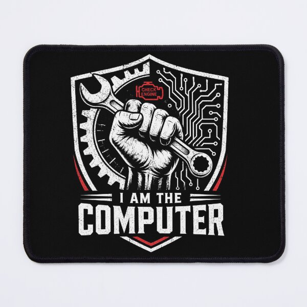 Item preview, Funny Car Mechanic Computer Graphic Retro Slogan For Gearhead designed and sold by clothesy7.