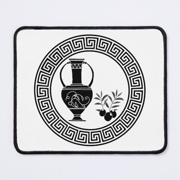 Item preview, Greek symbol of abundance (black) designed and sold by Lagueny.