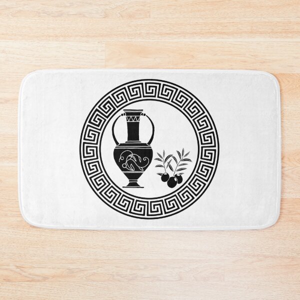 Item preview, Greek symbol of abundance (black) designed and sold by Lagueny.