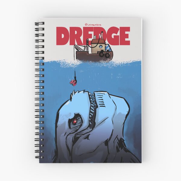 Item preview, Dredge: Jaws Poster designed and sold by ColtrainBlue.