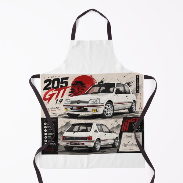 Item preview, Retro Poster - 205 GTI Japanese Style Edition designed and sold by AnimeShin.