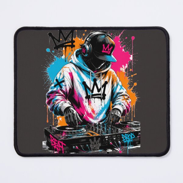 Item preview, Street DJ Graffiti Tee | Urban Music Culture Design designed and sold by JustResultsCo.