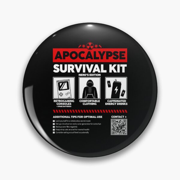Item preview, Apocalypse survival kit designed and sold by Mecanicarts.