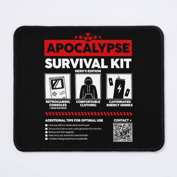 Item preview, Apocalypse survival kit designed and sold by Mecanicarts.