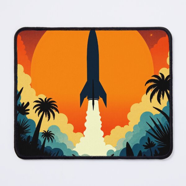 Item preview, Rocket Jungle designed and sold by AnalogCosmos.
