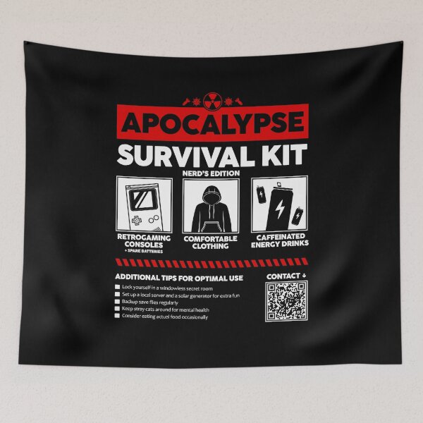 Item preview, Apocalypse survival kit designed and sold by Mecanicarts.