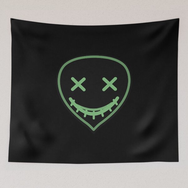 Item preview, Gareth Carson Green Heathen Mask designed and sold by UGLibrary.