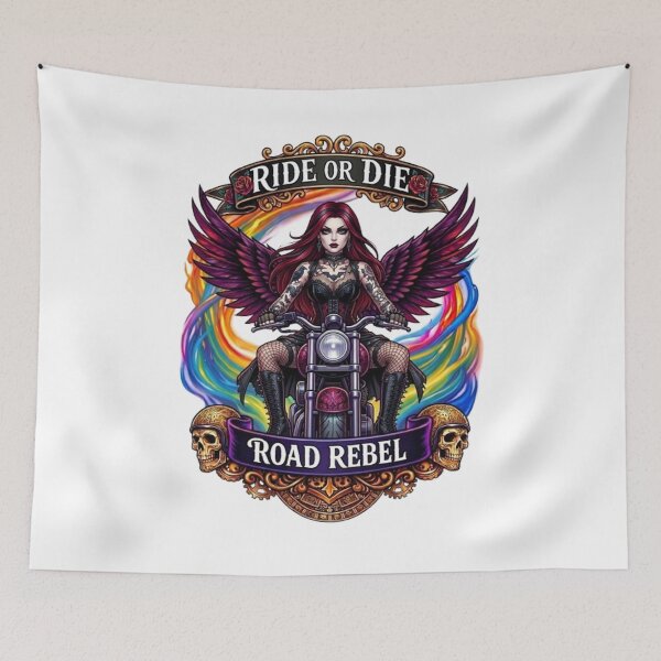 Item preview, "Biker Rebels: The Feminine Elegance" designed and sold by CHRIST5000.