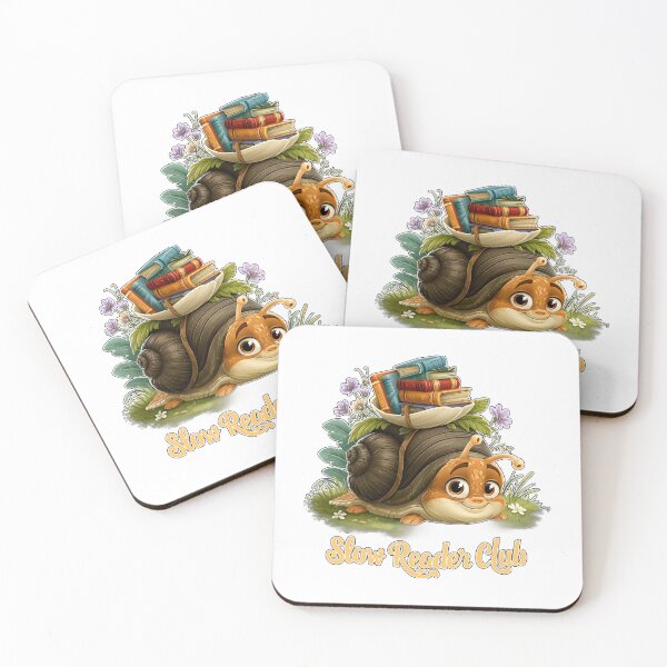 Item preview, Slow Reader Club Cute Snail With Books designed and sold by Marcikart.