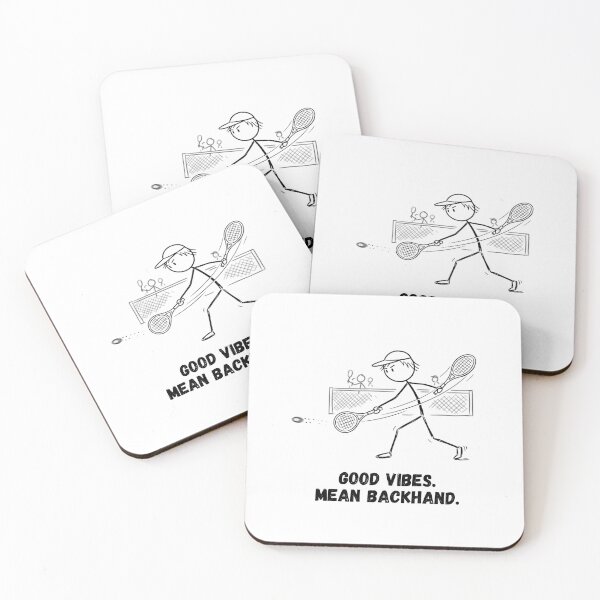 Item preview, Good Vibes, Mean Backhand designed and sold by RunningWhiskers.