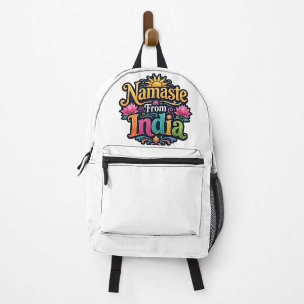 Item preview, Namaste From India Typography Design designed and sold by ArtsyExplorer.