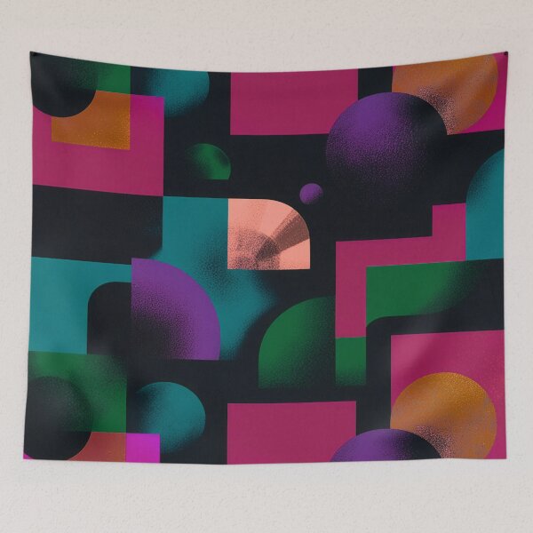 Item preview, Neon Pulse Geometry designed and sold by joycrysstudio.