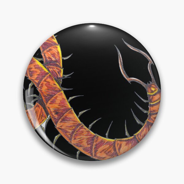 Item preview, Toxic Centipede Hand Drawn Sketch designed and sold by Nocturnal Ink Studio.