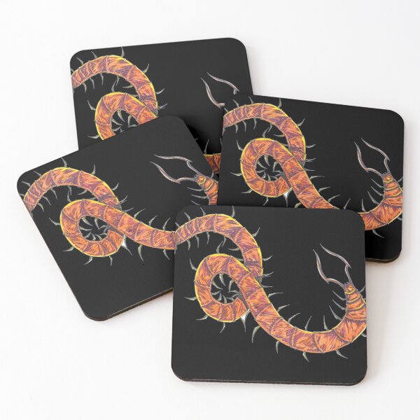 Item preview, Toxic Centipede Hand Drawn Sketch designed and sold by Nocturnal Ink Studio.