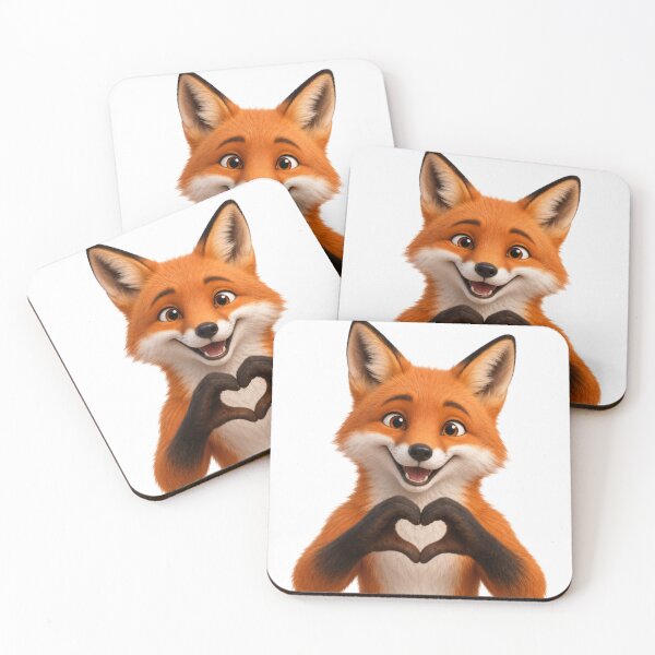 Item preview, Fox Heart designed and sold by Blue  Robin.