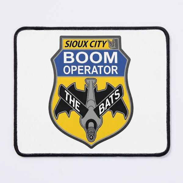 Item preview, 174th Air Refueling Squadron "The Bats" Boom Operator Patch designed and sold by CharlieDesings.