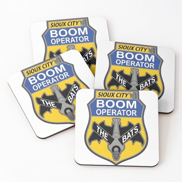 Item preview, 174th Air Refueling Squadron "The Bats" Boom Operator Patch designed and sold by CharlieDesings.