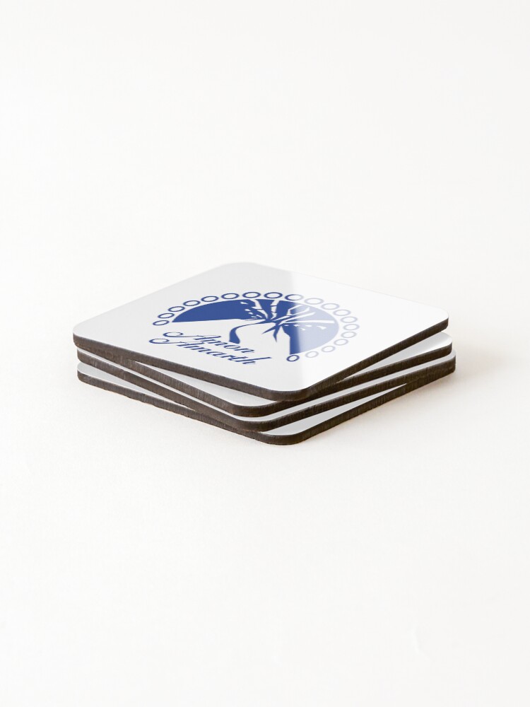 Thumbnail 4 of 5, Coasters (Set of 4), AMON AMARTH RING designed and sold by bembureda.