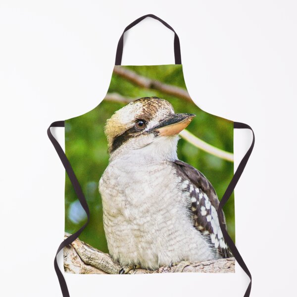 Item preview, Australian Laughing Kookaburra Portrait | Vibrant Native Bushland Wildlife Art designed and sold by Ross.A.Campbell.