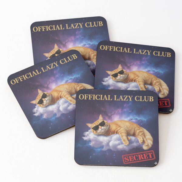 Item preview, Secret Lazy Club - Cosmic Ginger Edition designed and sold by LuckyNSleven.