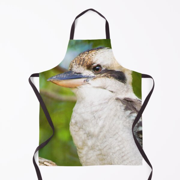 Item preview, Australian Laughing Kookaburra Portrait | Vibrant Native Bushland Wildlife Art designed and sold by Ross.A.Campbell.