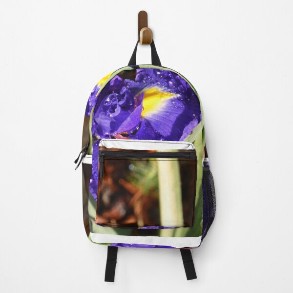 Item preview, Vibrant Purple Irises with Raindrops designed and sold by LisaWootenPhoto.