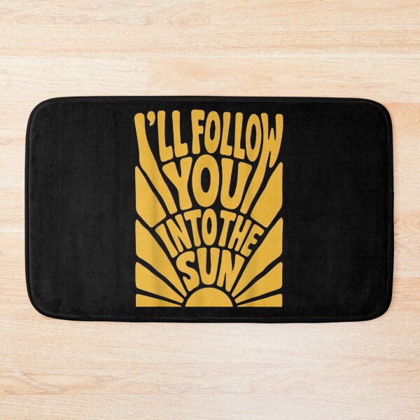 Item preview, Vintage Seventies Retro Sunburst Typography I Will Follow You Into The Sun designed and sold by HarinDonreka.